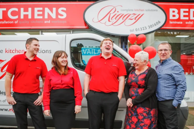 Kitchen design consultation with Riggzy Kitchens helping customers choose the right kitchen