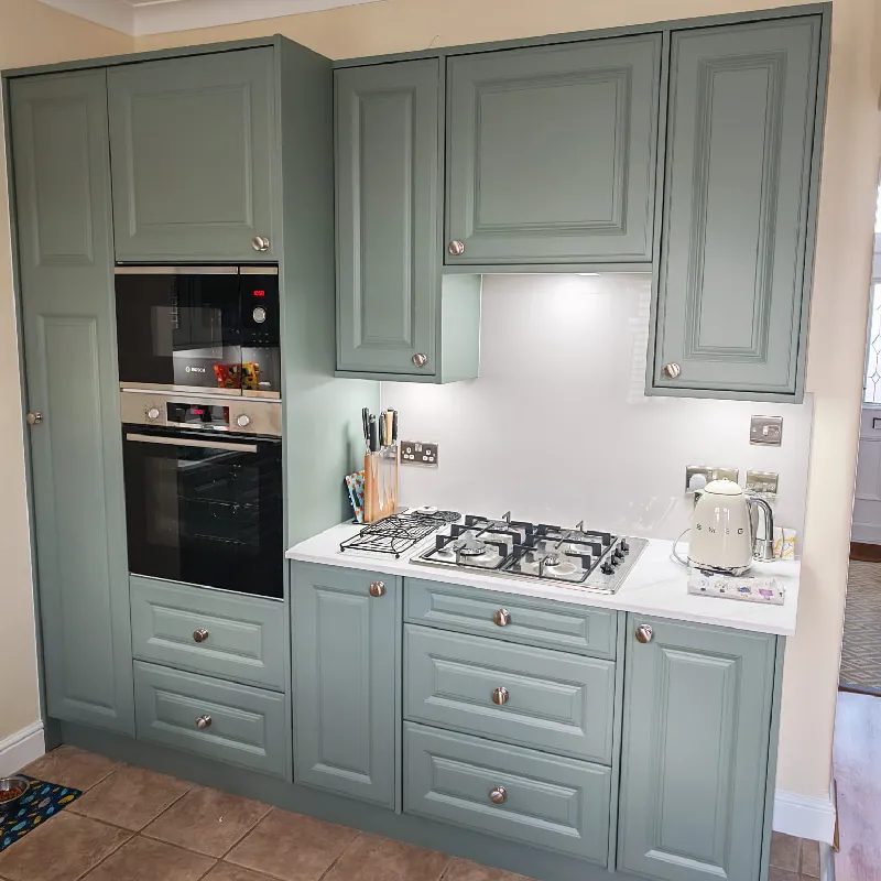 Professional kitchen installation by Riggzy Kitchens in East Sussex